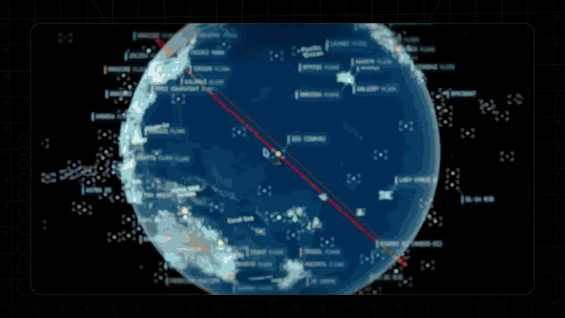 hero:Orbital HUD + 实时追踪地球 + FLIR 地形,然后 OPEN SOURCED